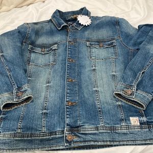 Men’s Silver brand denim jacket